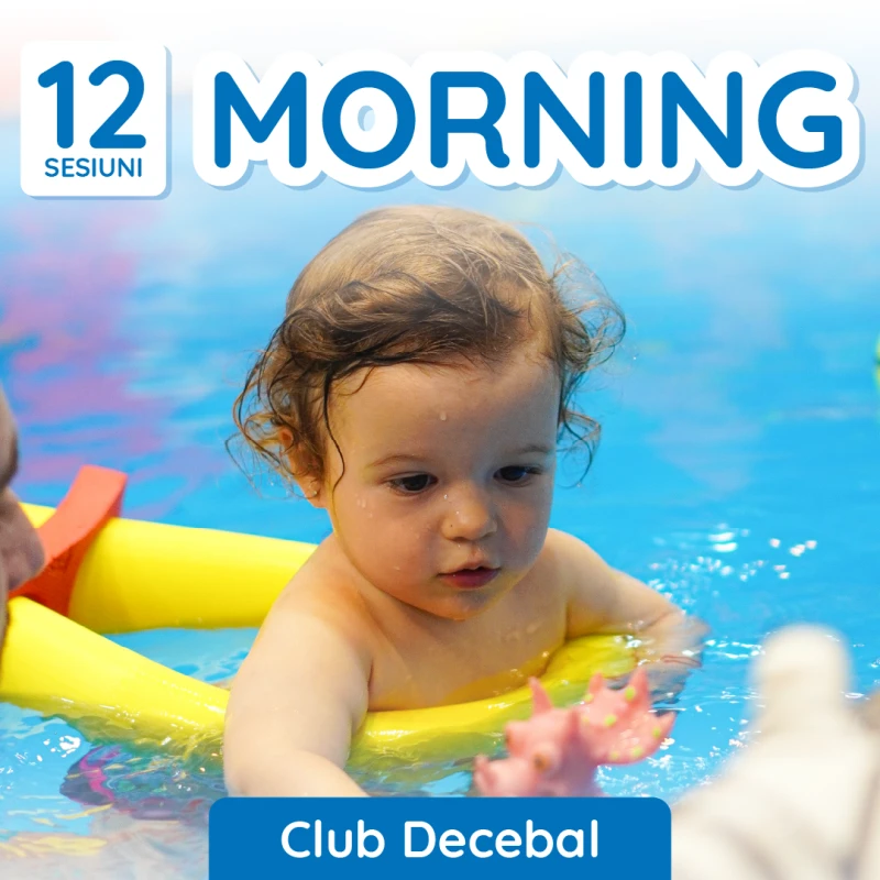 Abonament 12 sesiuni educație acvatică - Morning - Club Decebal