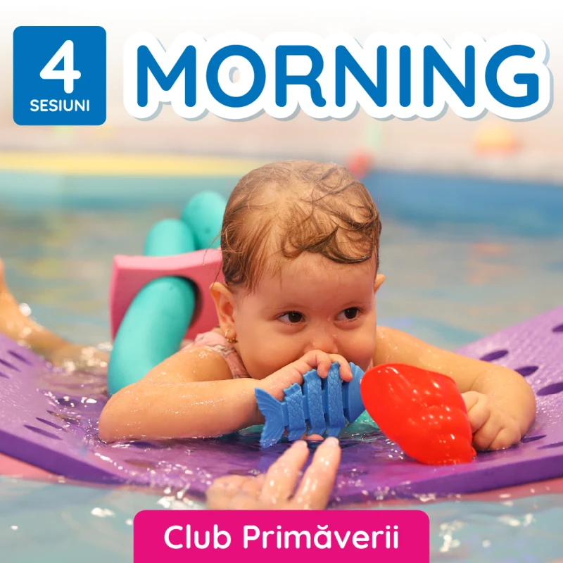 Abonament 4 sesiuni educație acvatică - Morning - Club Primăverii